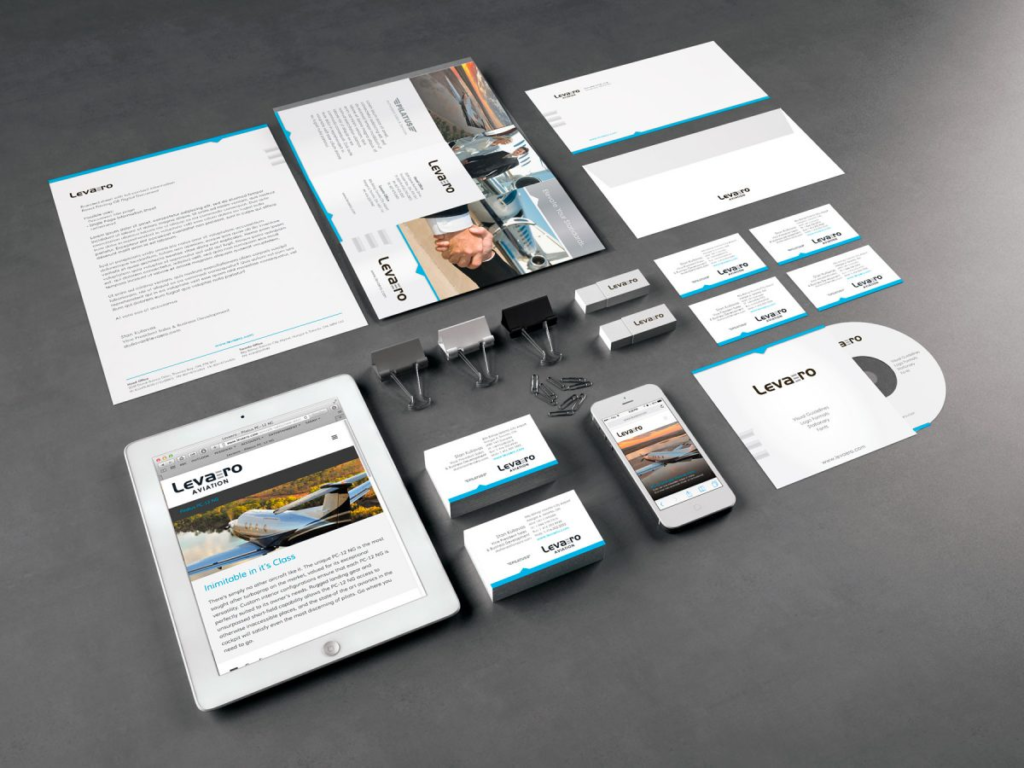 Levaero Aviation - Brand Collateral