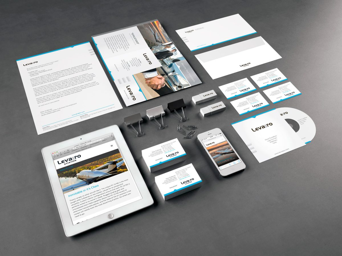 Levaero Aviation - Brand Collateral