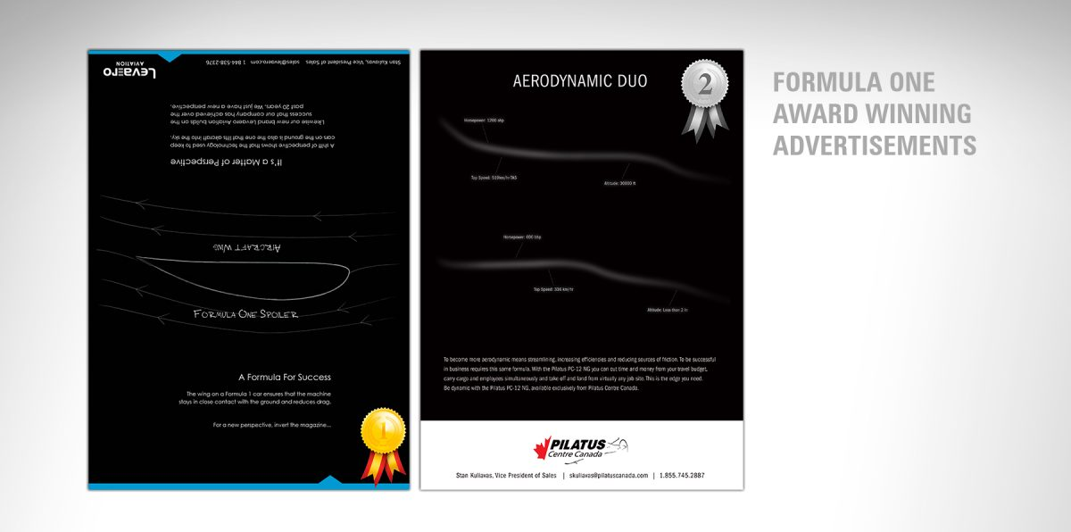 Formula One Magazine - Award Winning Ads